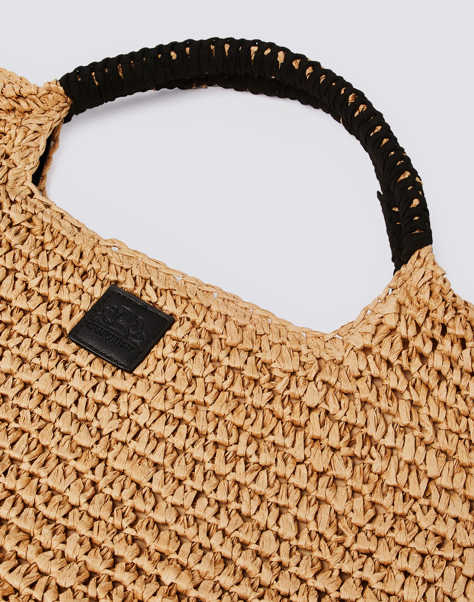 MAXI BORSA IN PAPER STRAW INTRECCIATA - Image 3