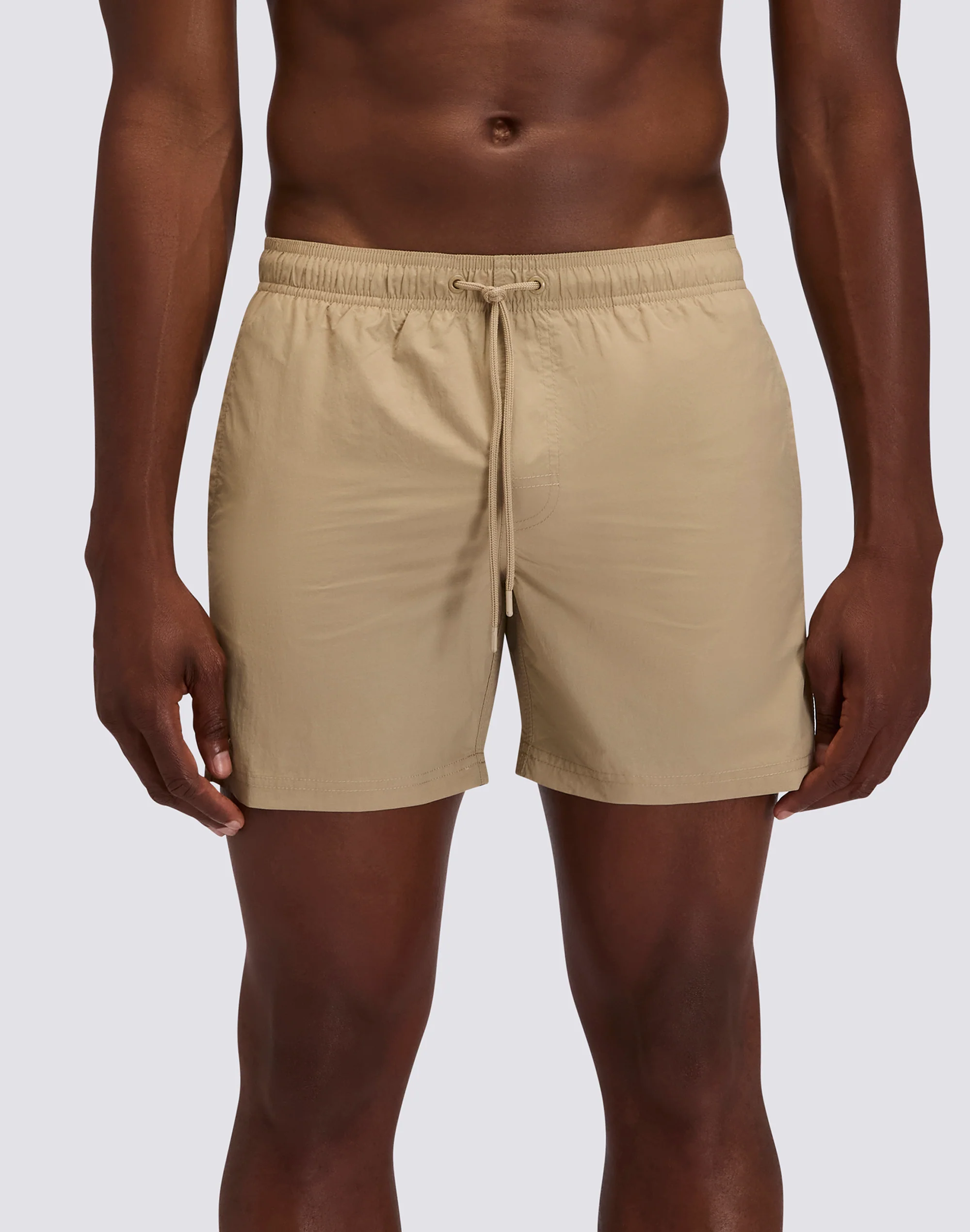 COSTUME DA BAGNO UOMO CORTO VITA ELASTICATA GOLDENWAVE TINTA UNITA NYLON TASLAN COTTON TOUCH - Image 2