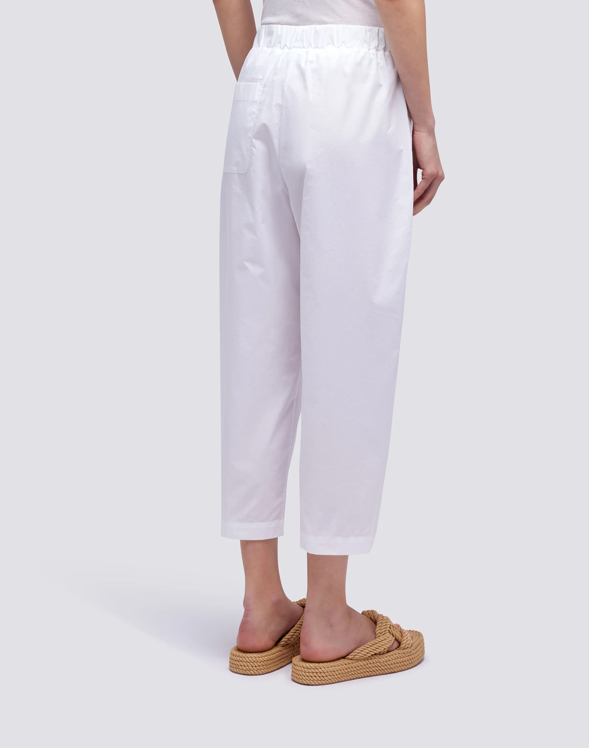 PANTALONI IN POPELINE DI COTONE - Image 3