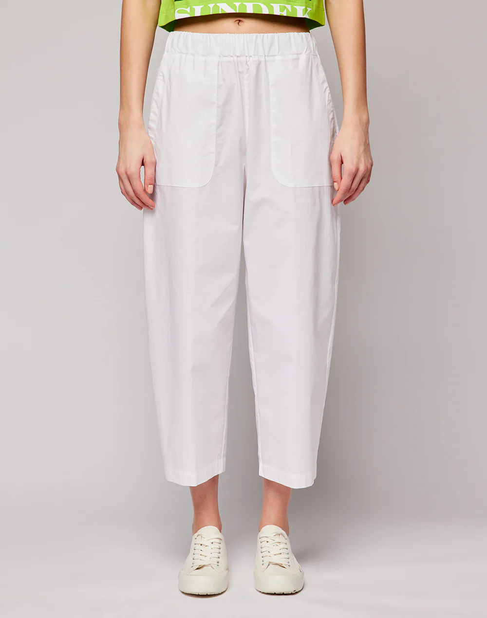 PANTALONI IN POPELINE DI COTONE - Image 6