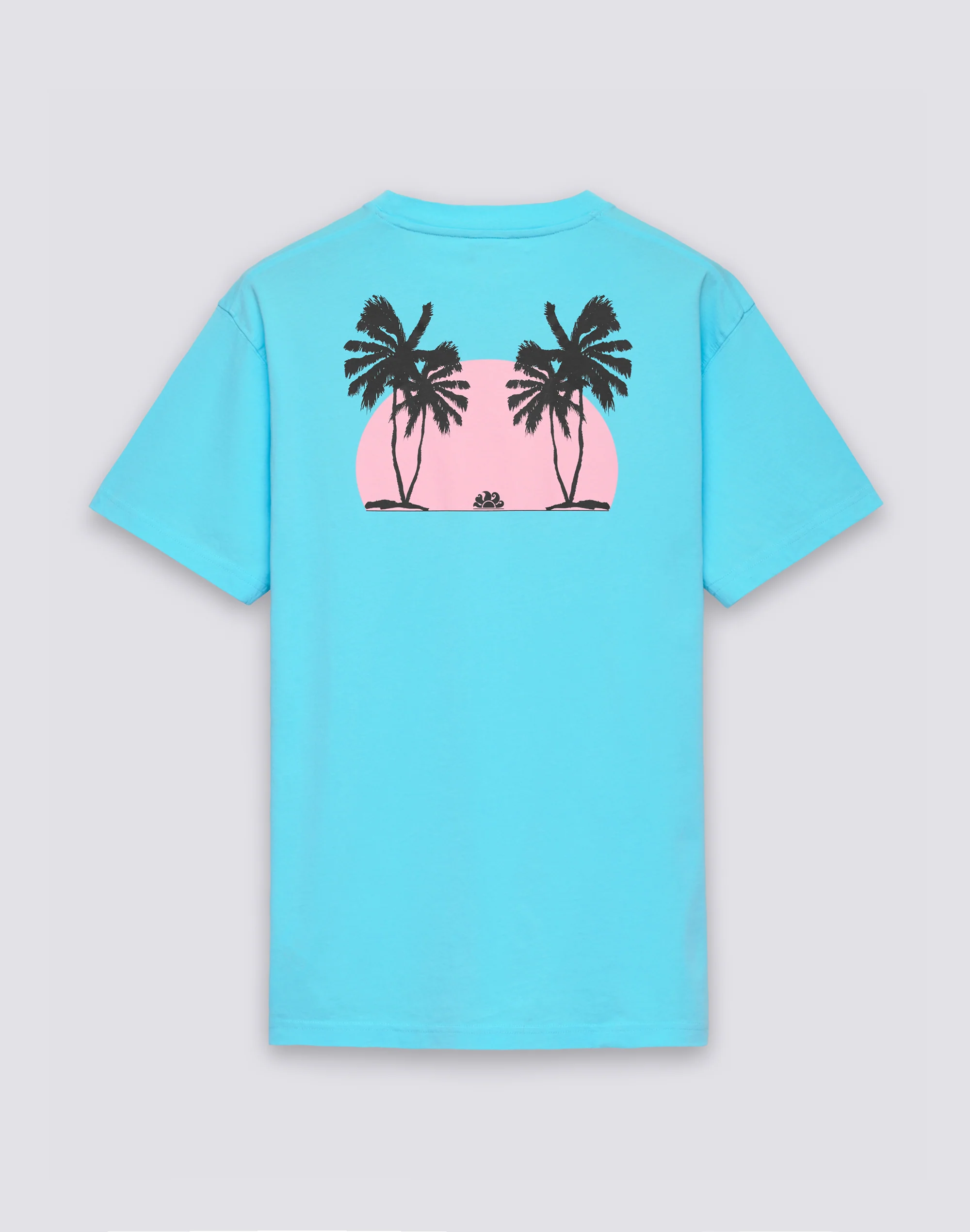 T-SHIRT DA UOMO CON STAMPA TRIPPING PALM