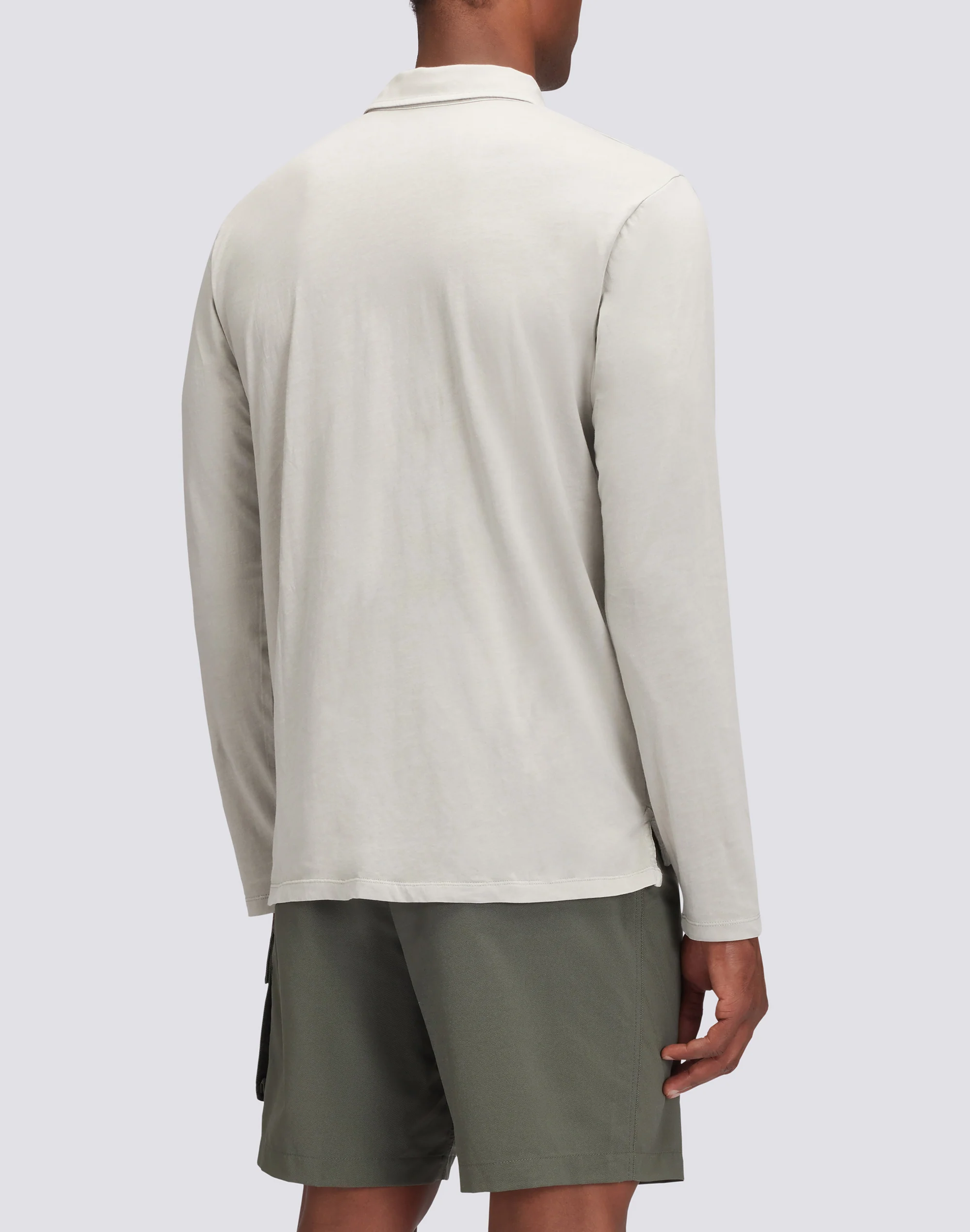 CAMICIA IN COTONE JERSEY TINTO CAPO - Image 2