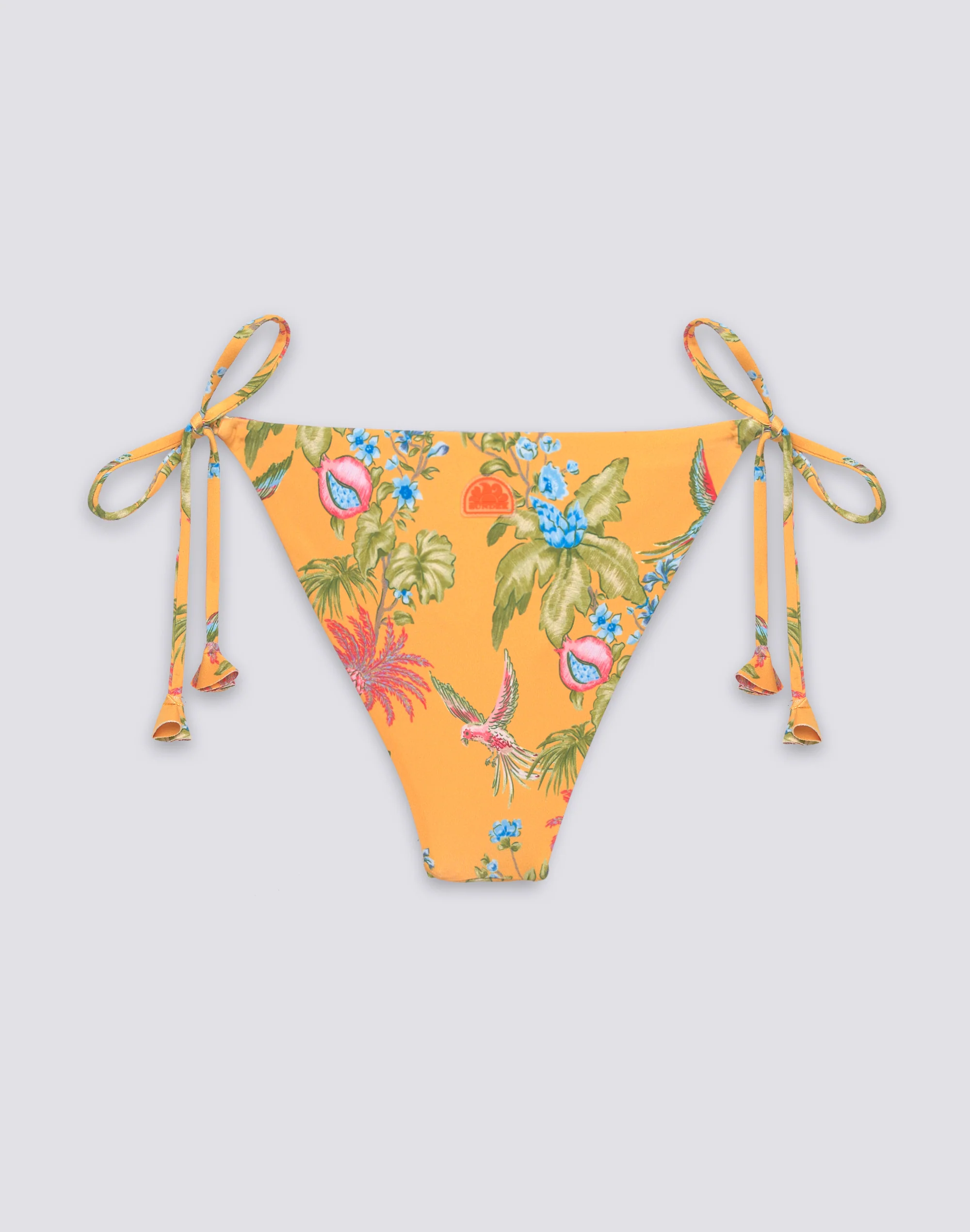 ANITA - SLIP BIKINI CON LACCI REGOLABILI STAMPA SWEET PARROT - Image 2