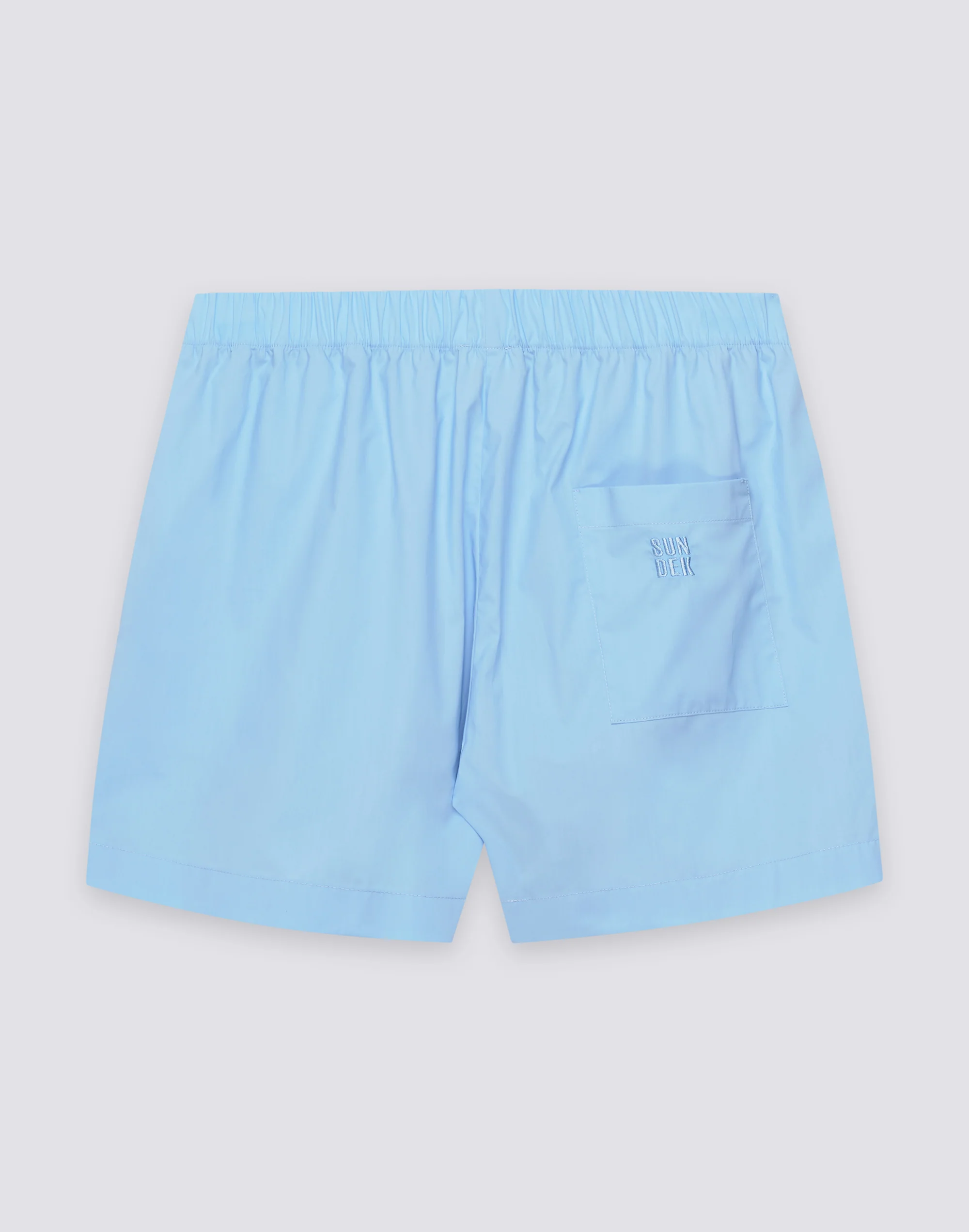 SHORTS DONNA A VITA ELASTICATA IN POPELINE DI COTONE - Image 2