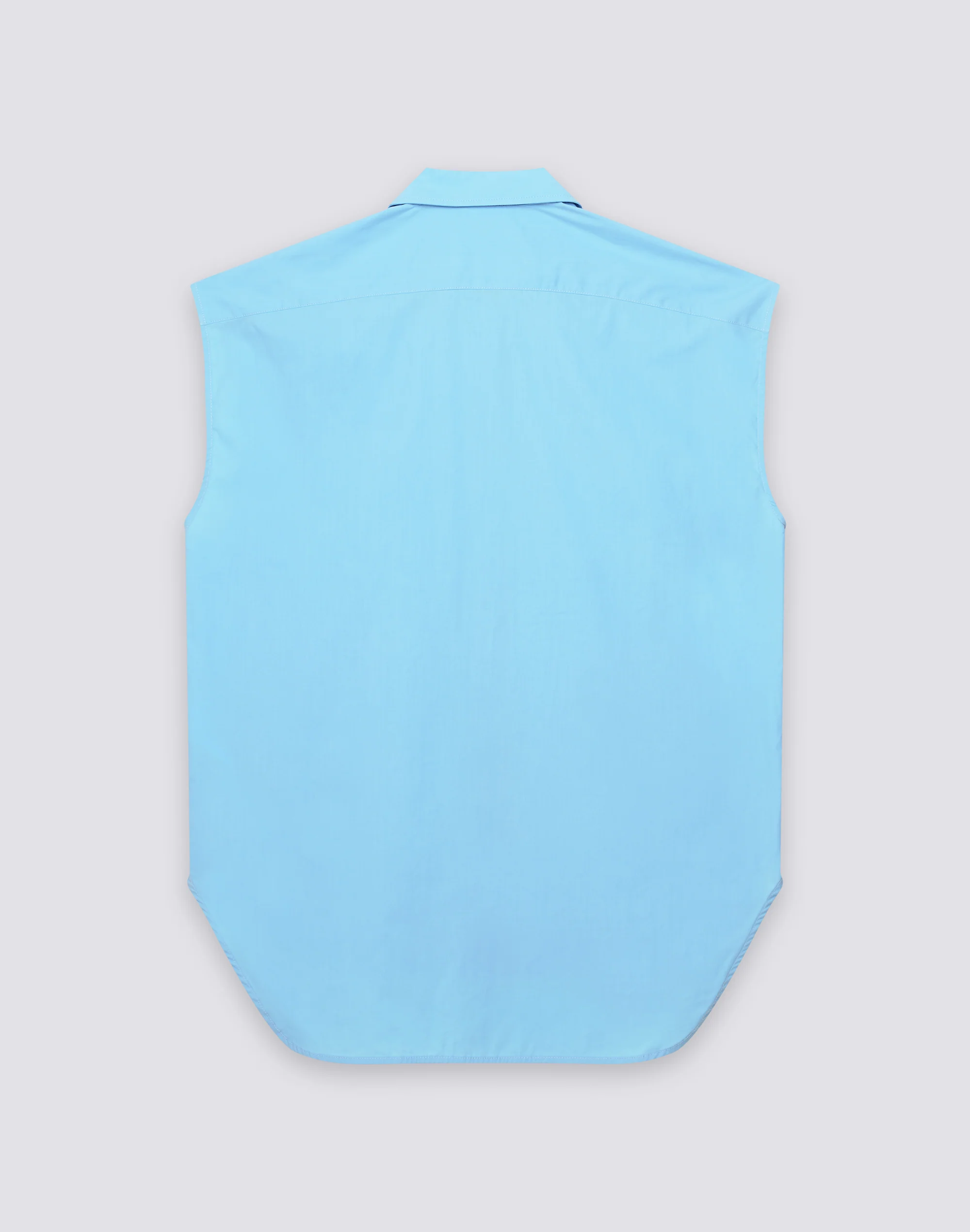 CAMICIA DONNA SMANICATA IN COTONE POPELINE - Image 2