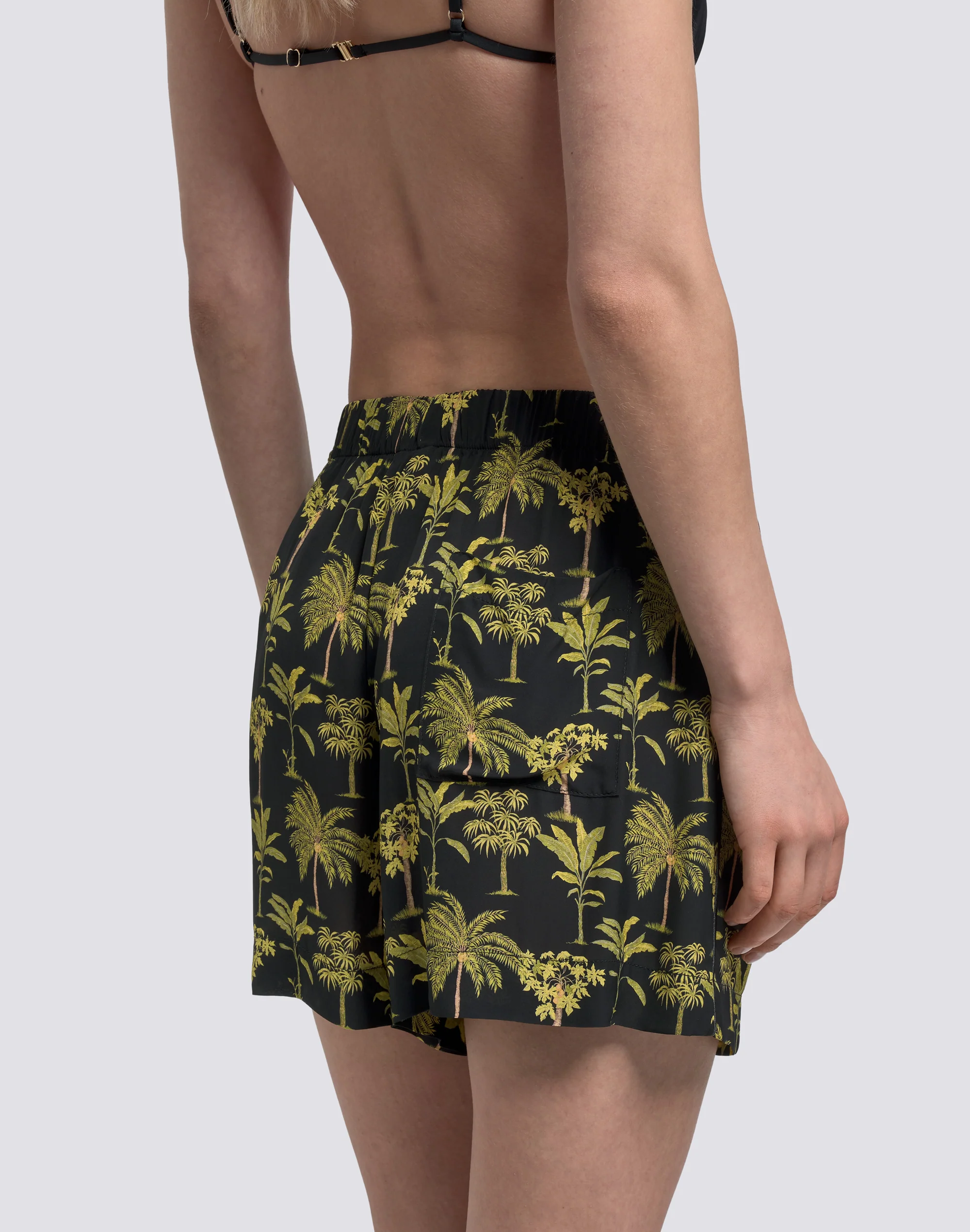 SHORTS DONNA A VITA ELASTICATA FANTASIA BOTANIC - Image 5