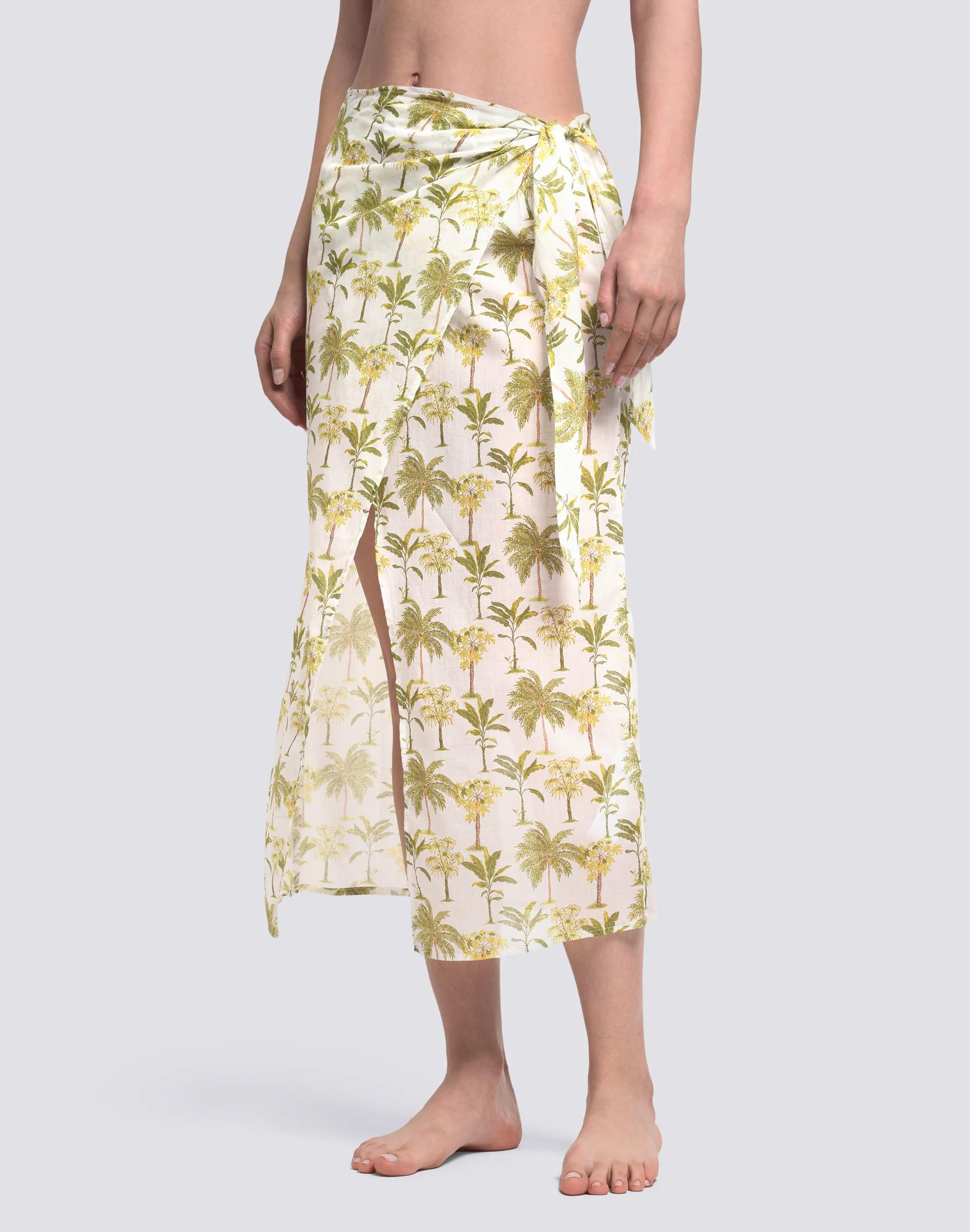 PAREO LUNGO STAMPA BOTANIC - Image 3