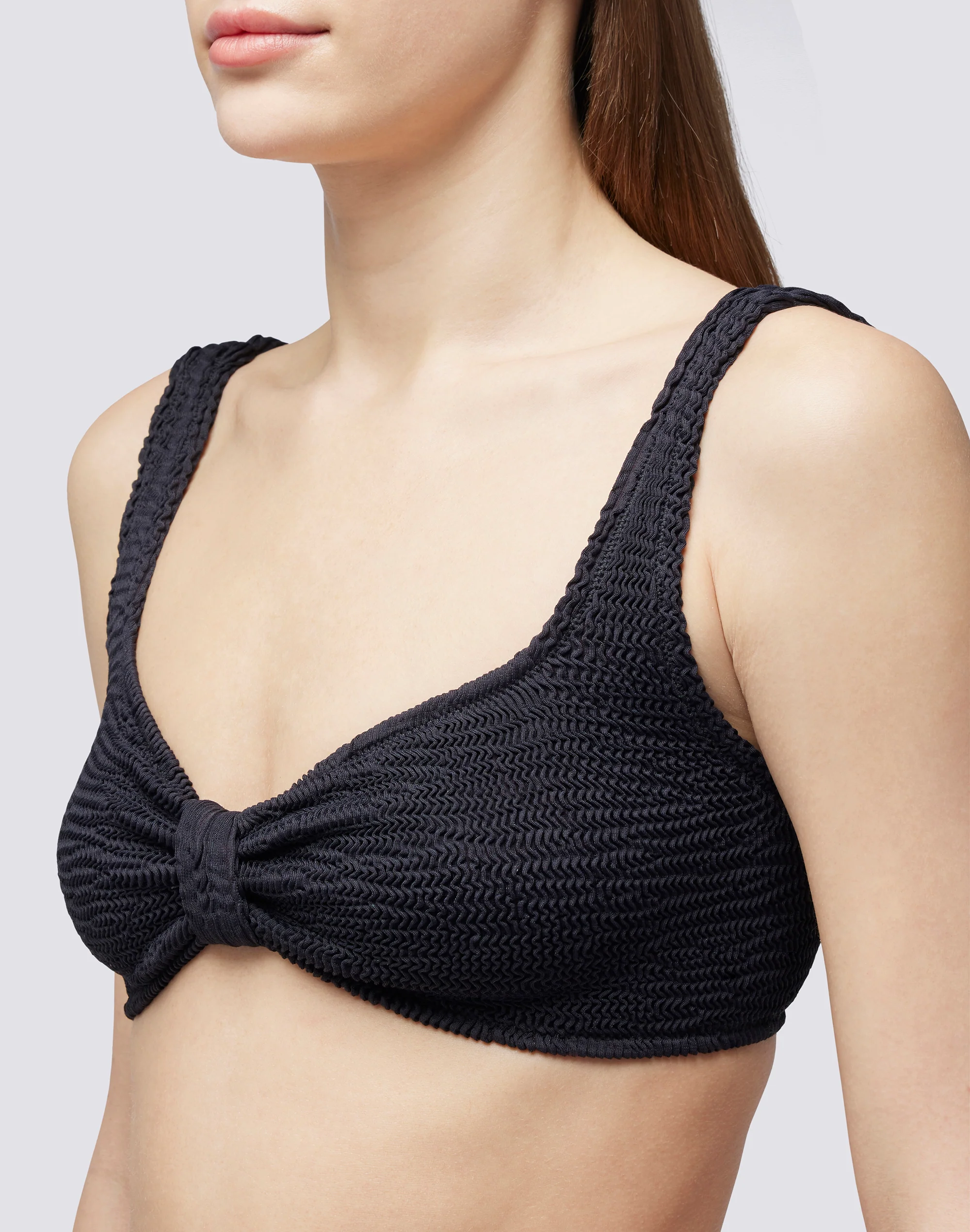 TOP BRALETTE IN TESSUTO GOFFRATO - Image 5