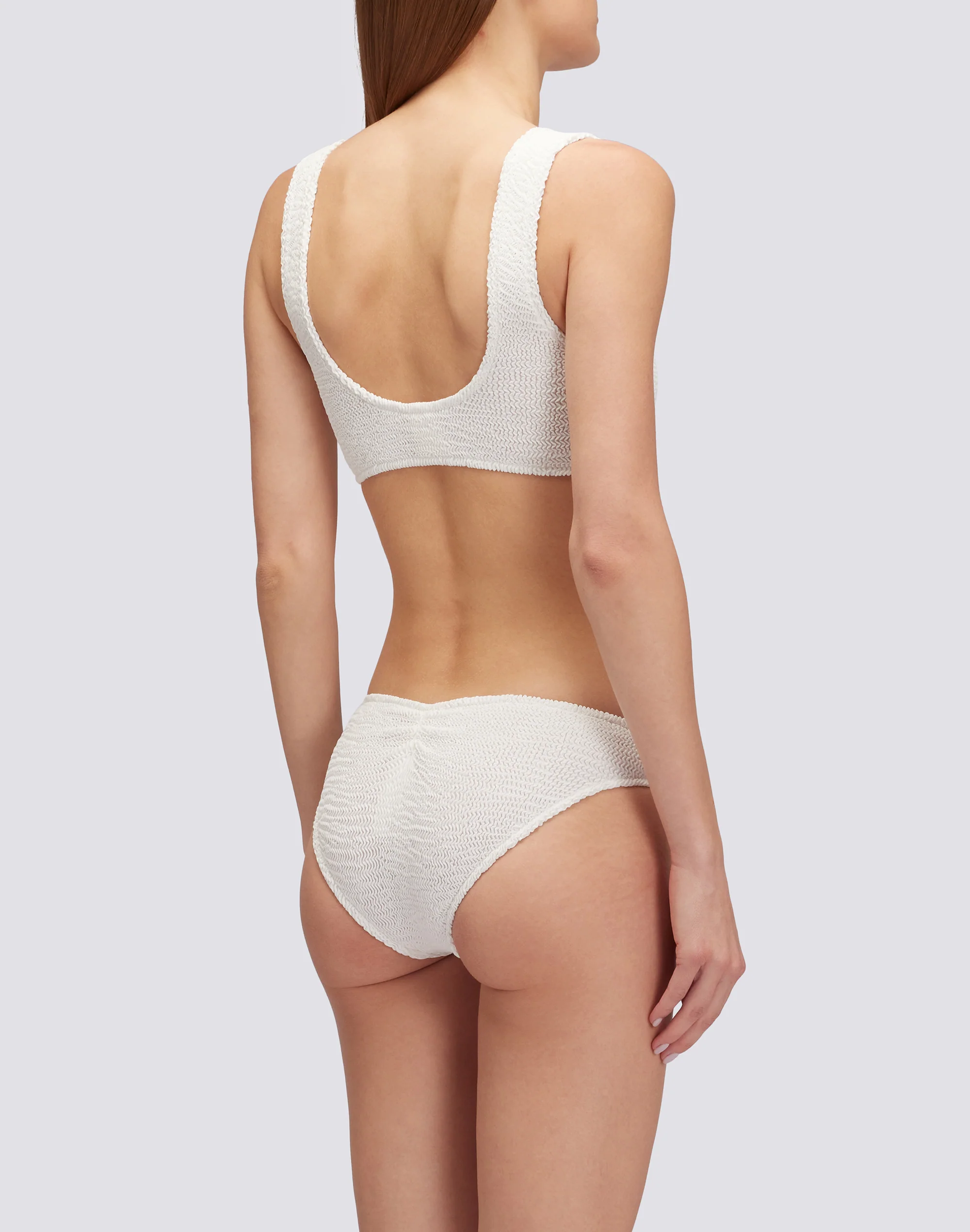 TOP BRALETTE IN TESSUTO GOFFRATO - Image 2