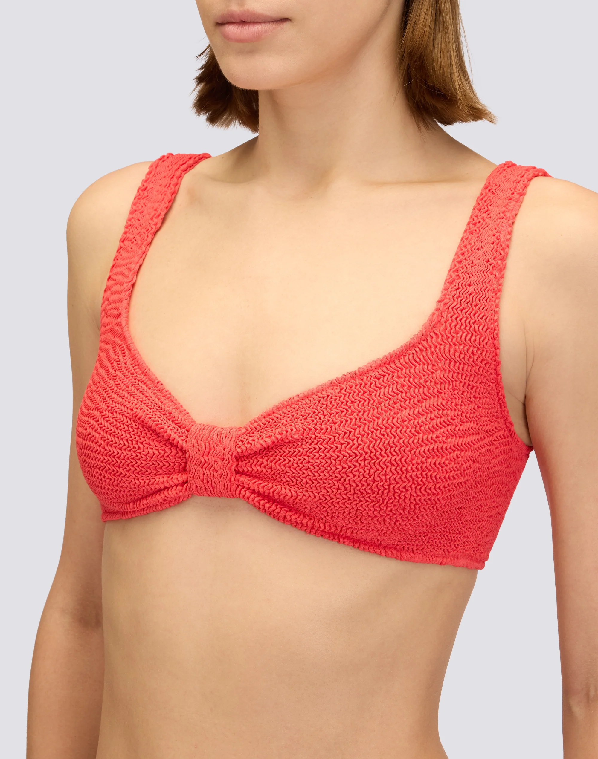 TOP BRALETTE IN TESSUTO GOFFRATO - Image 3