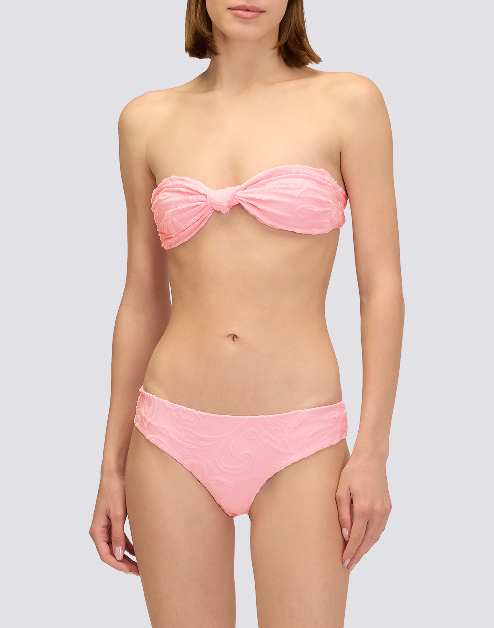 GARDNER BIKINI TOP A FASCIA IN SPUGNA E MOTIVO SK23 - Image 4